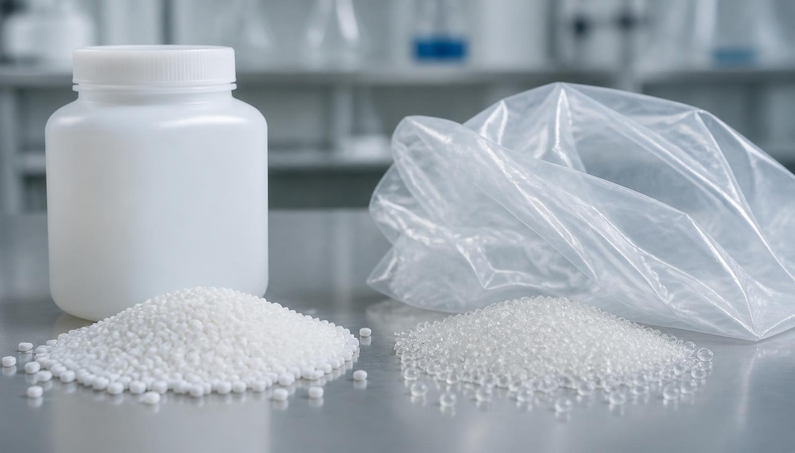 تفاوت پلیاتیلن سنگین (HDPE) و سبک (LDPE) در بستهبندی صنعتی و شیمیایی